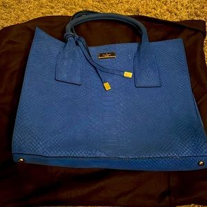 Blue Suede Kate Spade Meriwether purse